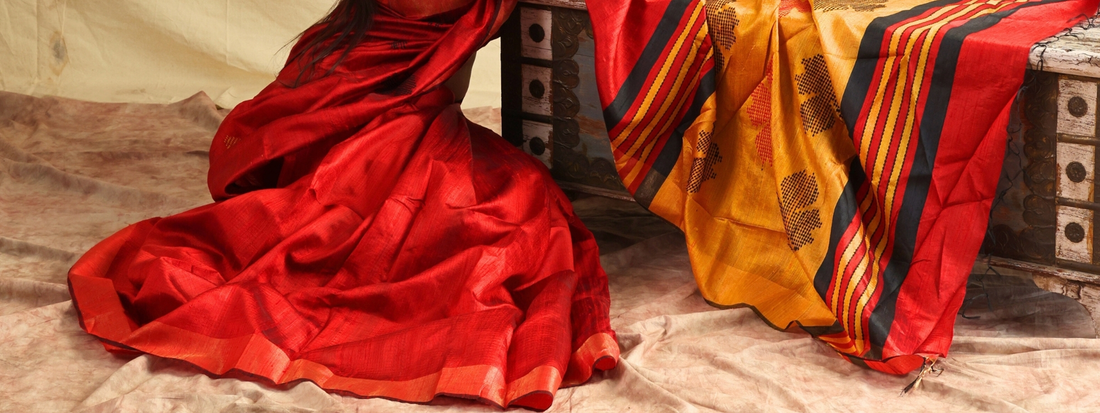 Bhagalpuria Raw Silk Sarees: Texture, Craft & Elegance
