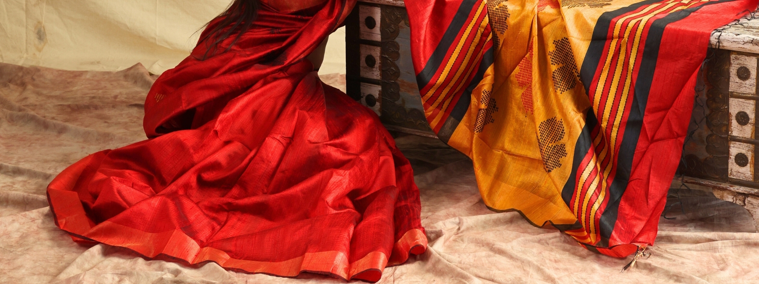 Bhagalpuria Raw Silk Sarees: Texture, Craft & Elegance