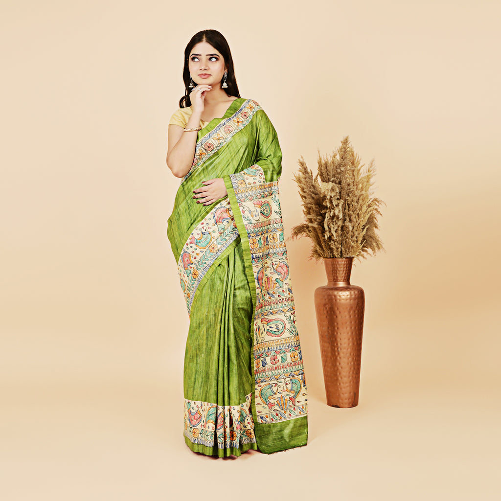 bhagalpuria silk and fabric