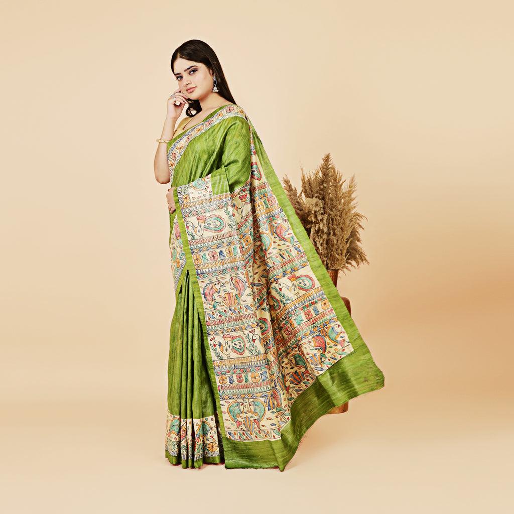 bhagalpuria silk and fabric
