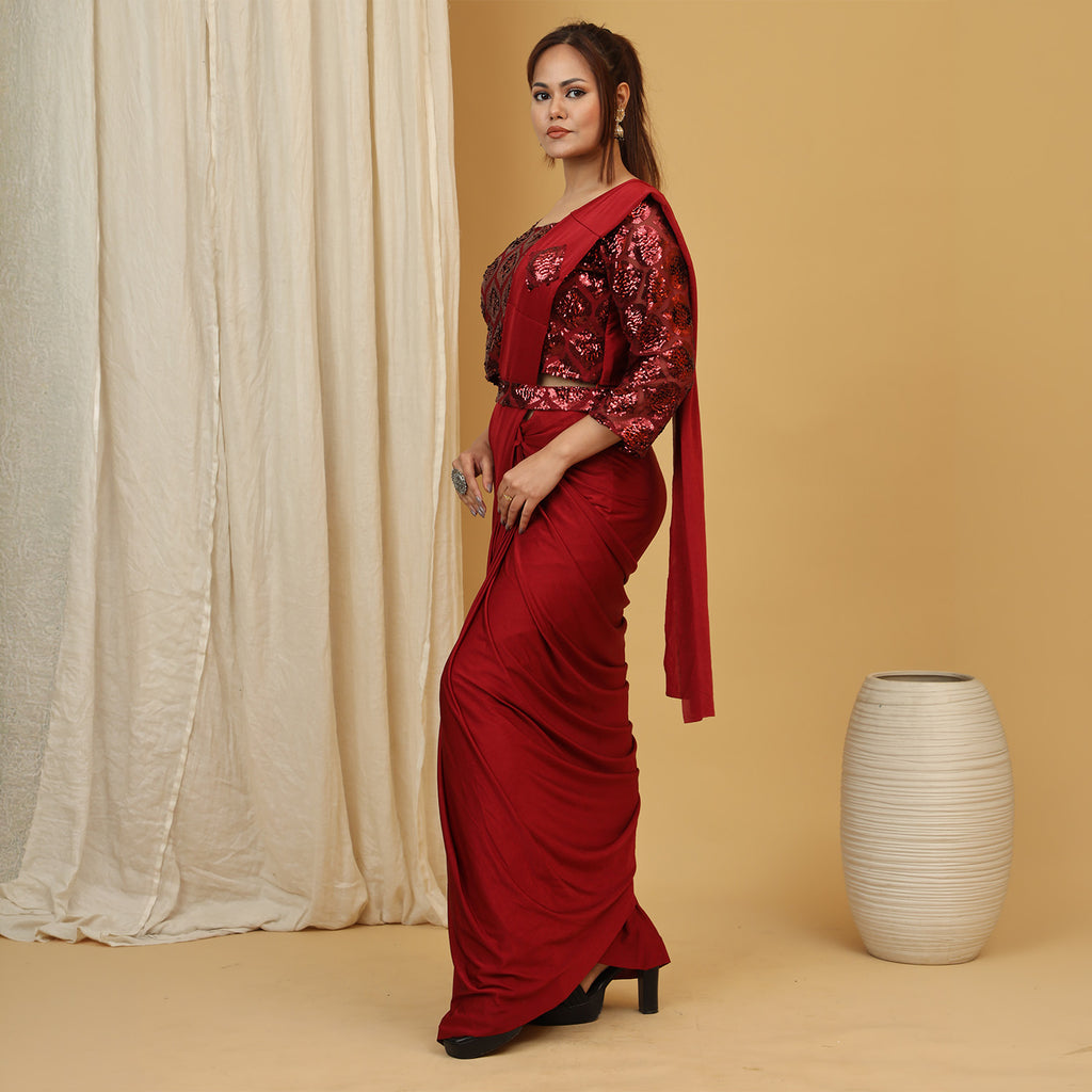ready to wear saree